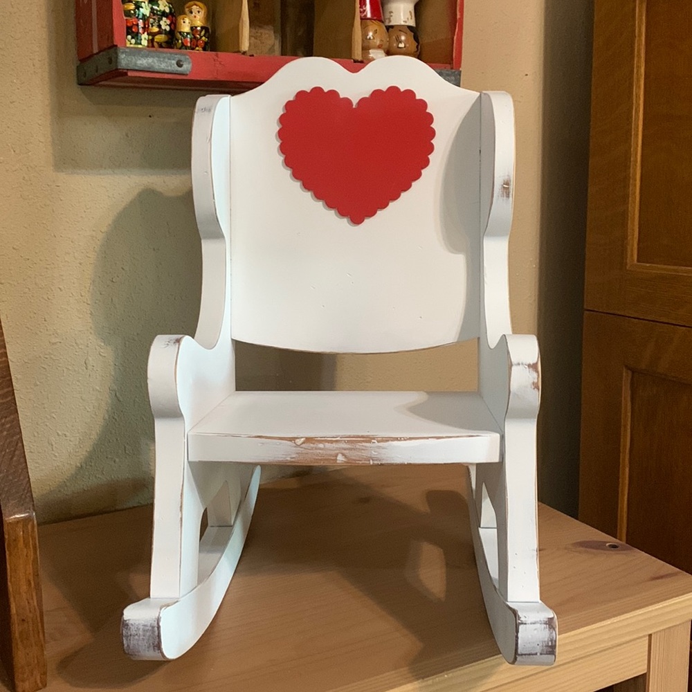 Handmade Kids or Doll Rocking Chair